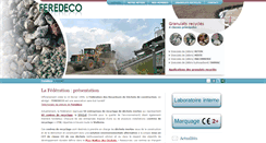 Desktop Screenshot of feredeco.be